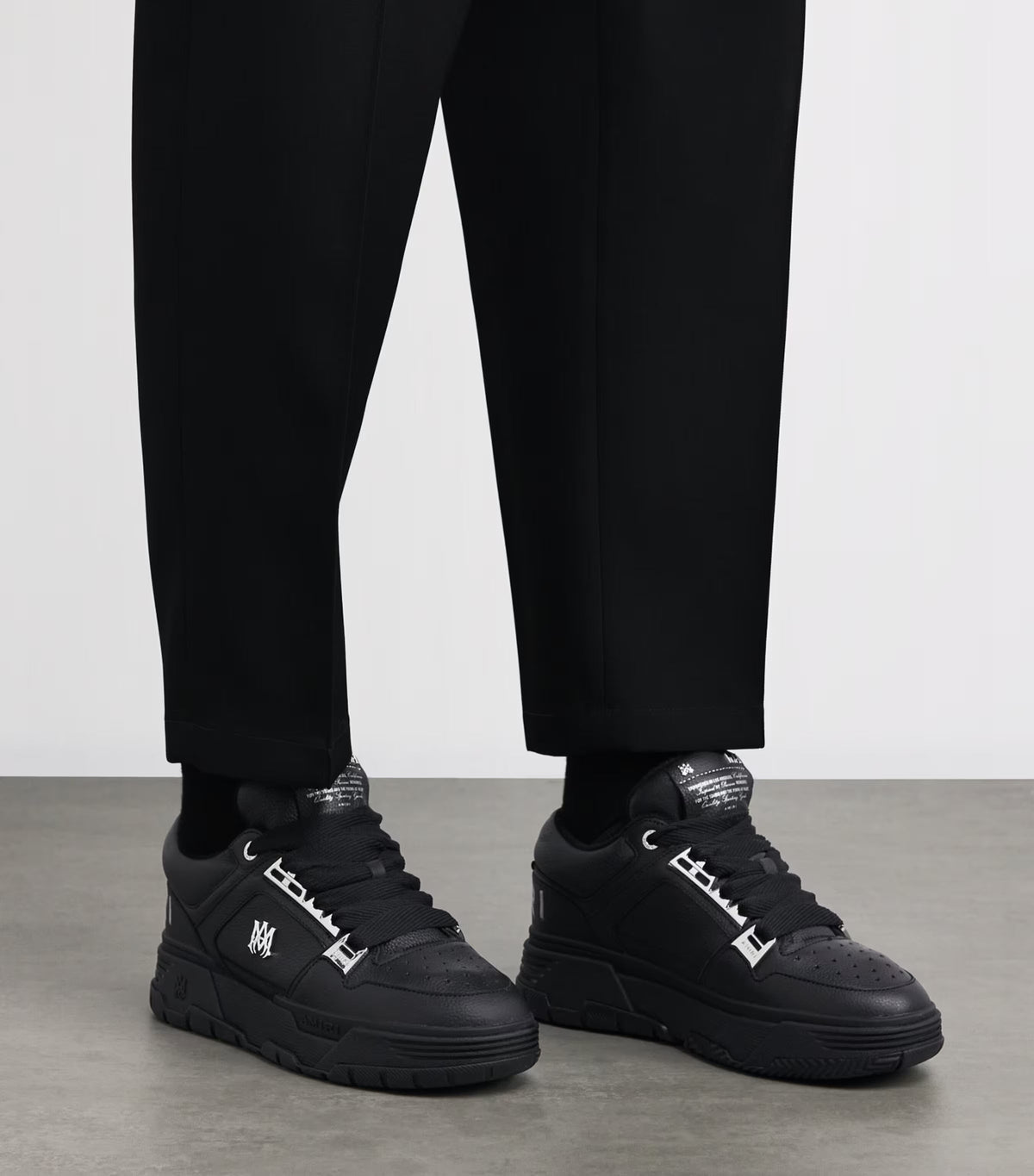 Amiri Metallic MA-1 Sneakers - "Black"