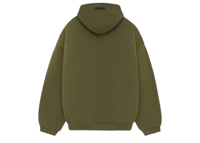 Fear of God Essentials Fleece Hoodie - "Military"