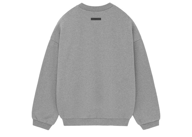 Fear of God Essentials Fleece Crewneck - "Dark Heather"
