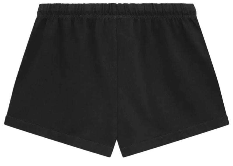 Fear Of God Essentials Heavy Jersey Soccer Shorts - "Black"