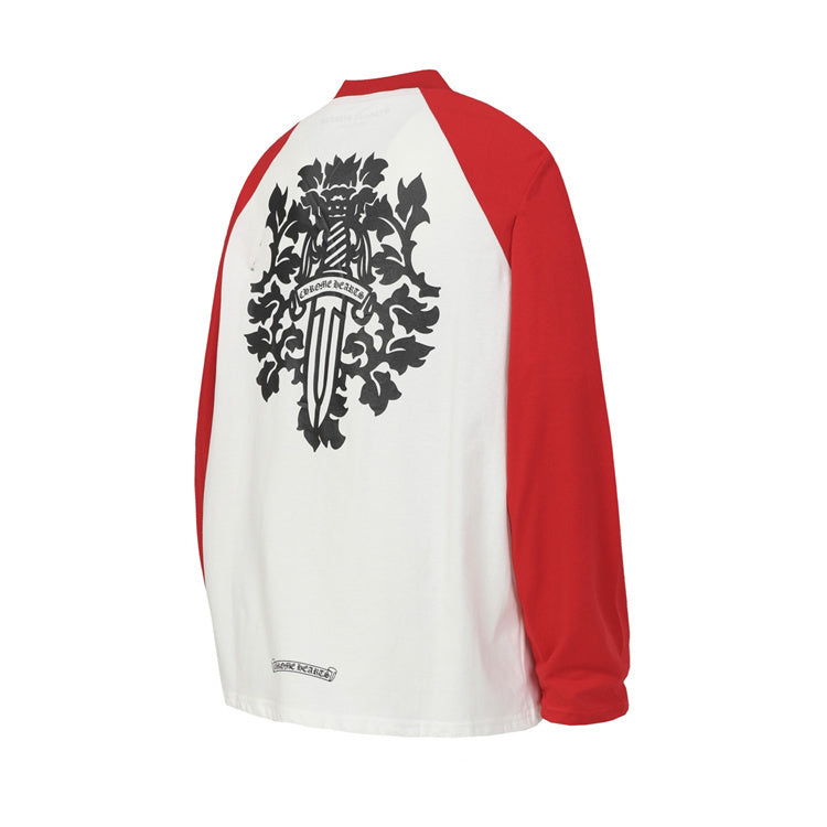 Chrome Hearts - Long Sleeve White/Red