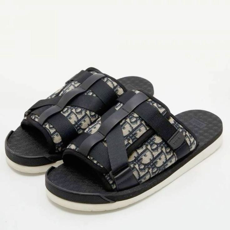 DIOR ALPHA Oblique Jacquard Sandals