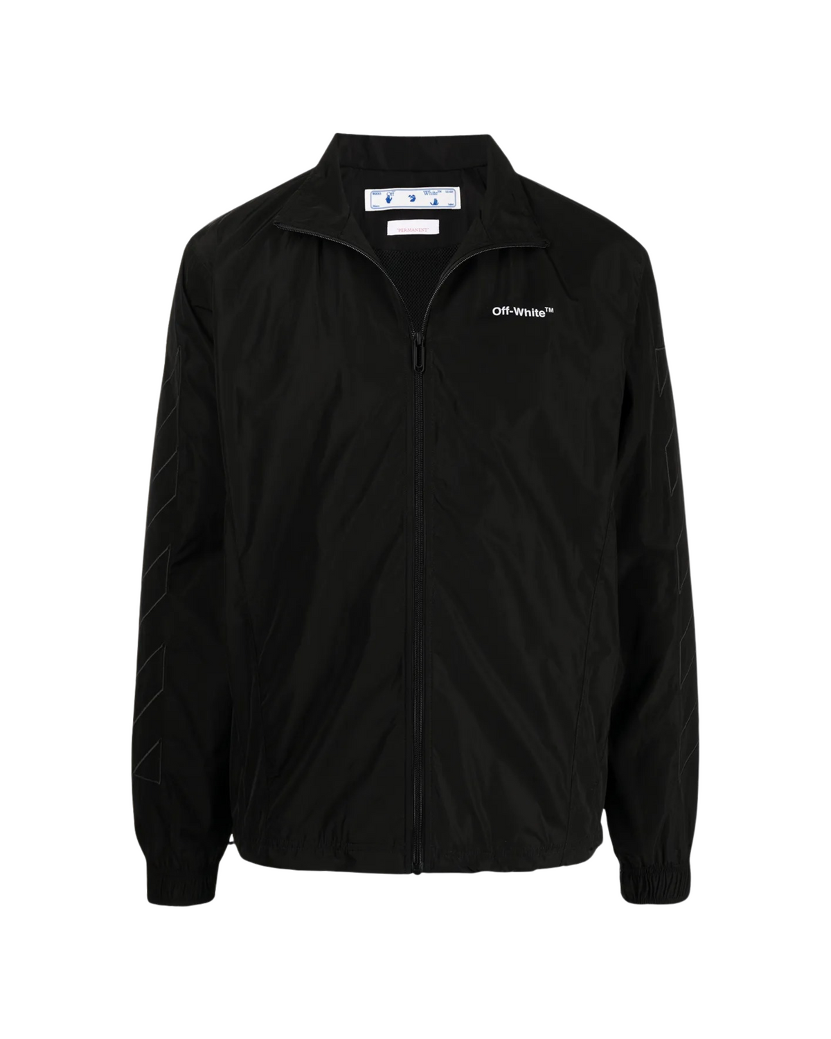 Off-White Diagonals Nylon Jacket - "Black"