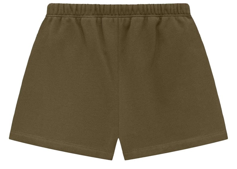 Fear of God Essentials Fleece Soccer Short - "Olive"