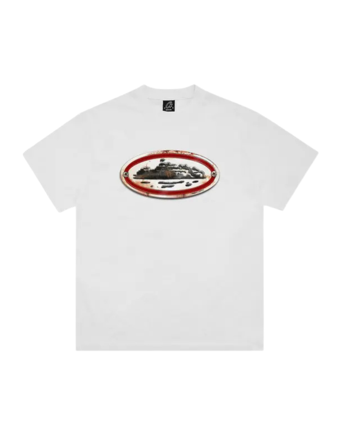 Corteiz Rusty Alcatraz Tee - "White"