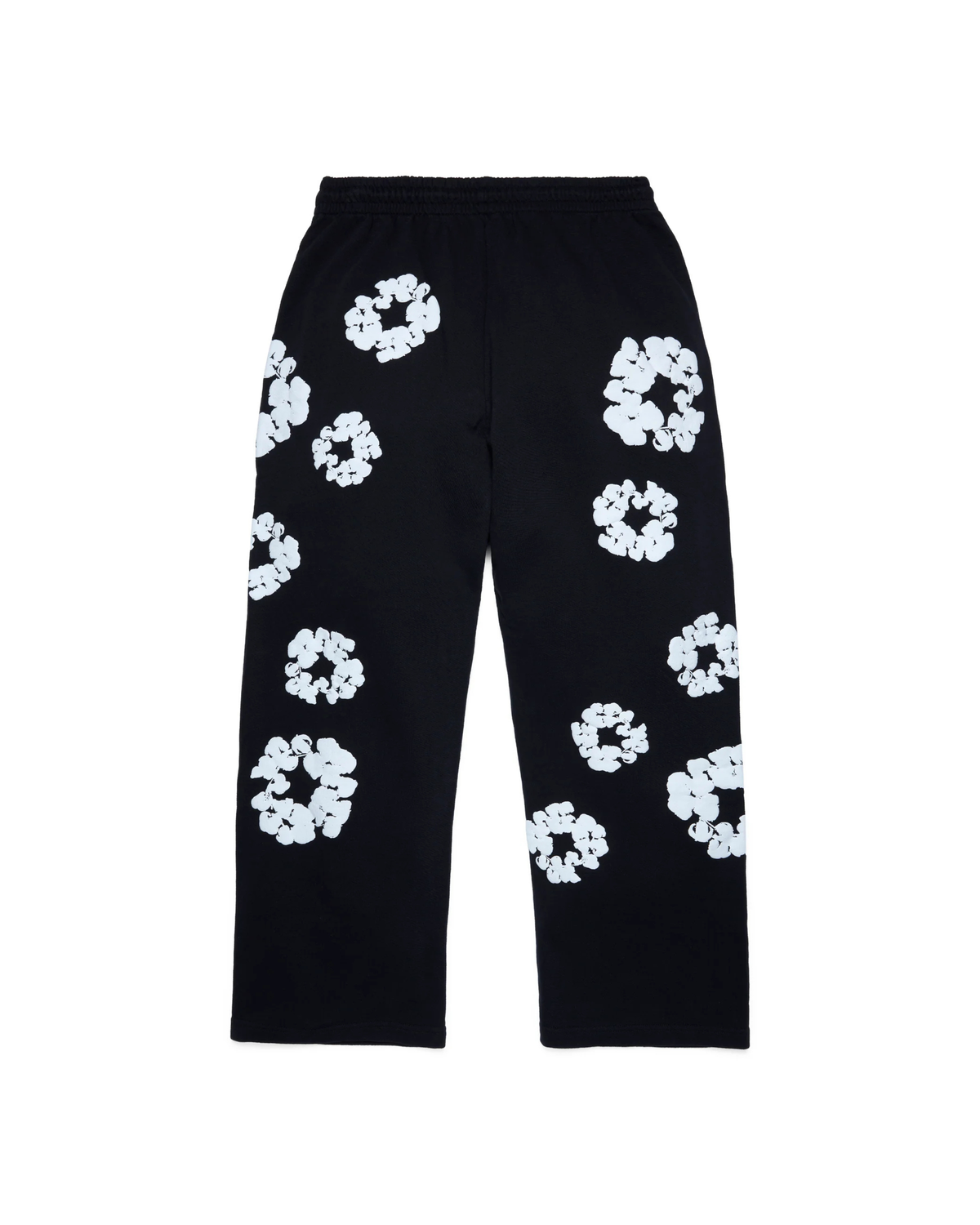Denim Tears Cotton Wreath Baggy Sweatpants - "Black"