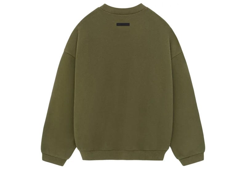 Fear of God Essentials Fleece Crewneck - "Military"