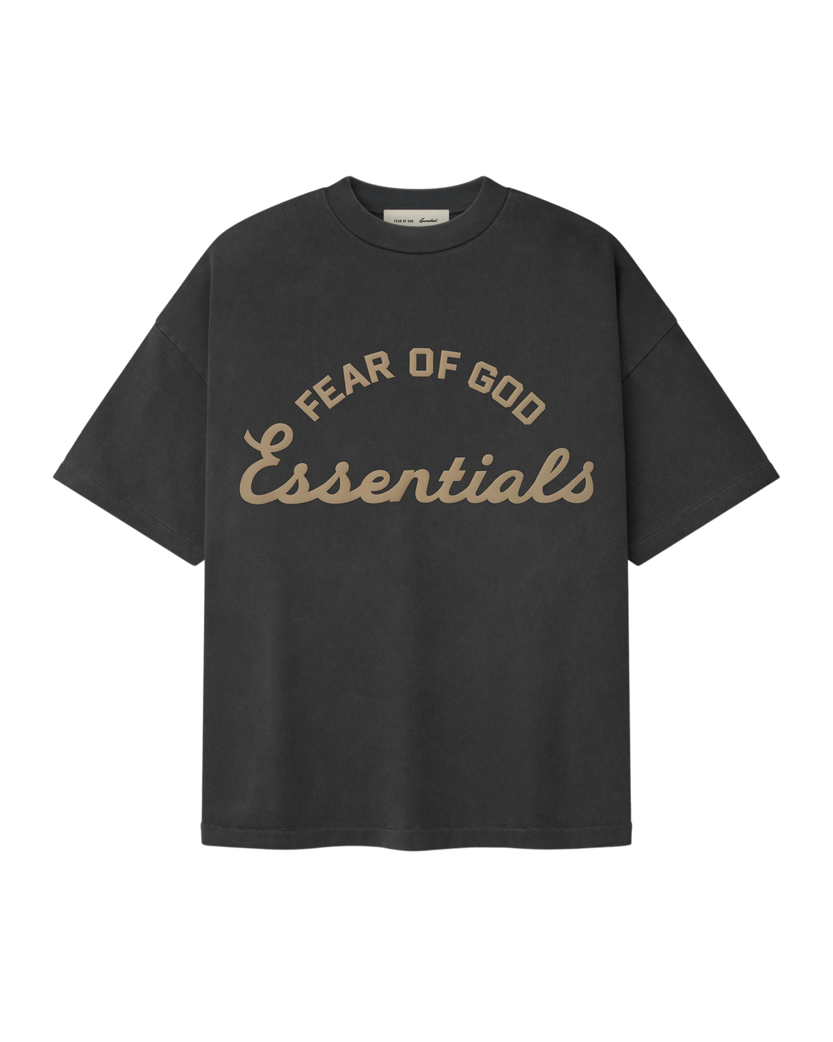 Fear Of God Essentials Training 90s Short Sleeve Tee - "Iron Faded Grey"