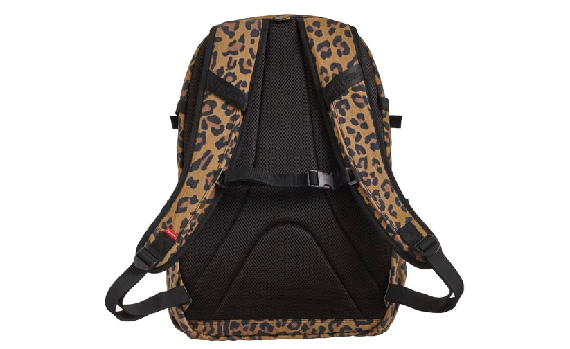 Supreme Leopard Print Backpack