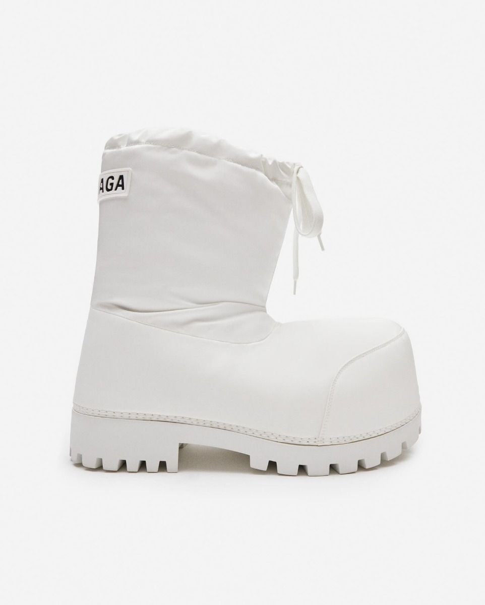 Balenciaga Alaska Boots- White
