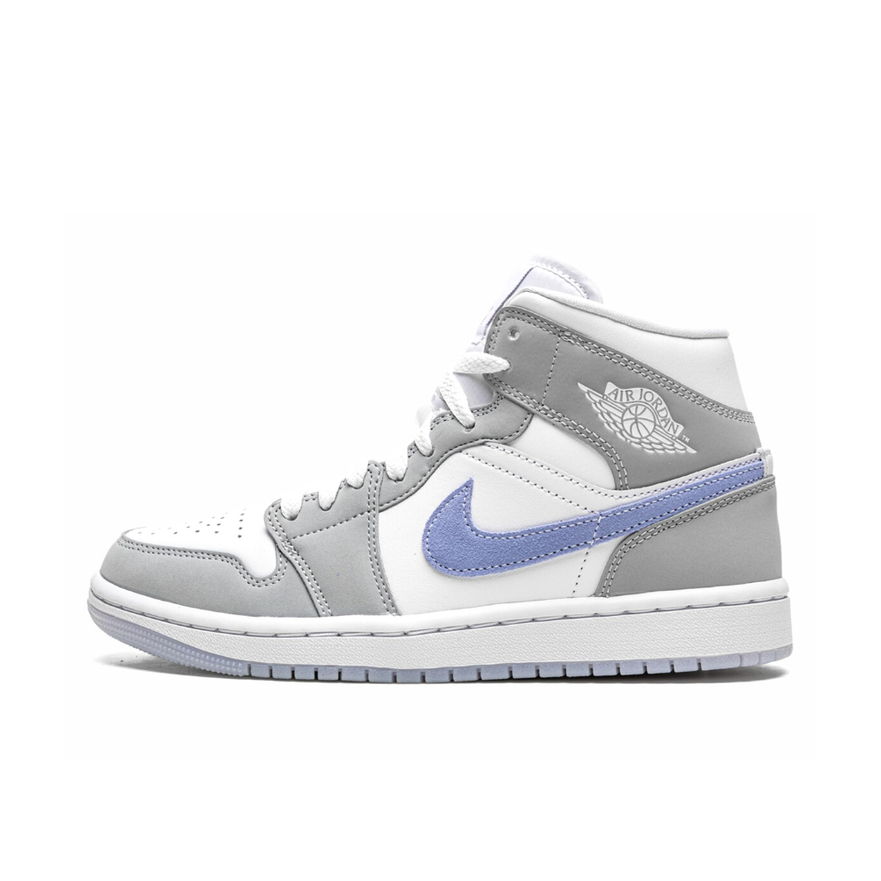 WMNS AIR JORDAN 1 MID "Grey Blue"