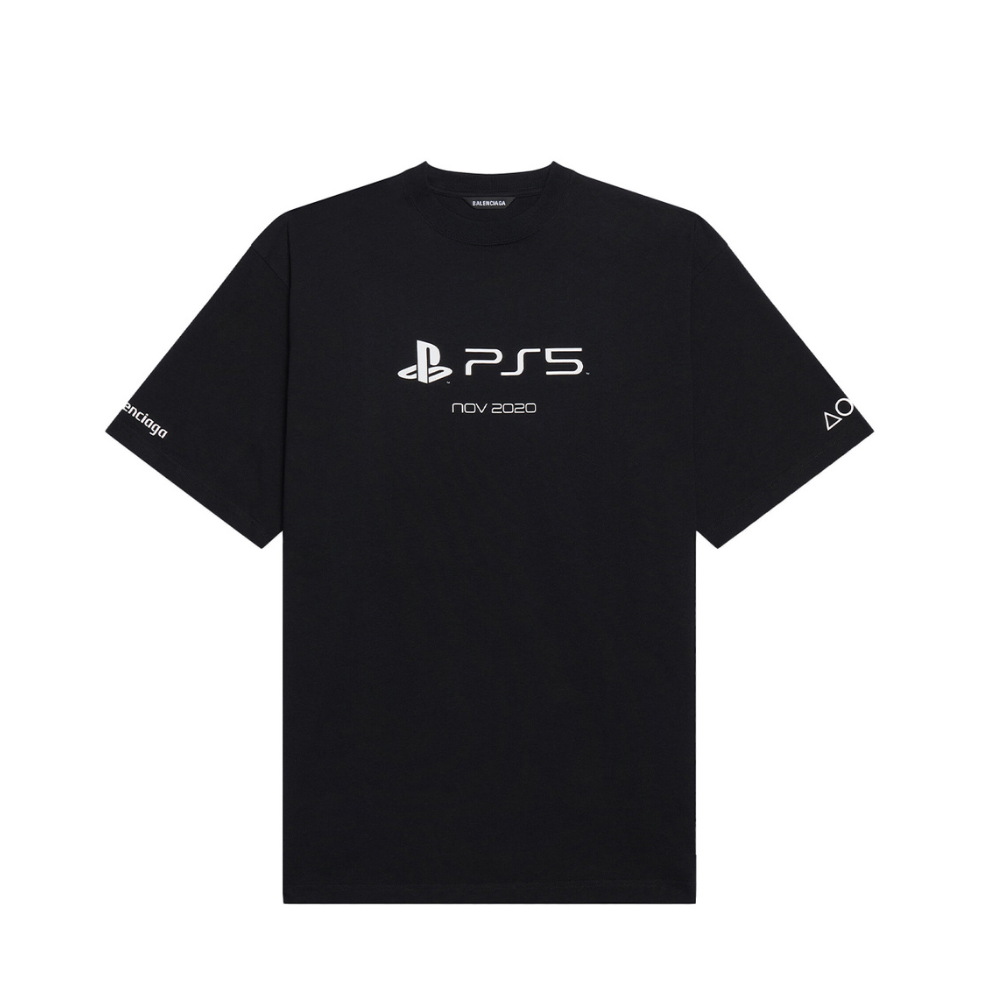 Balenciaga x PlayStation Boxy T-shirt Black