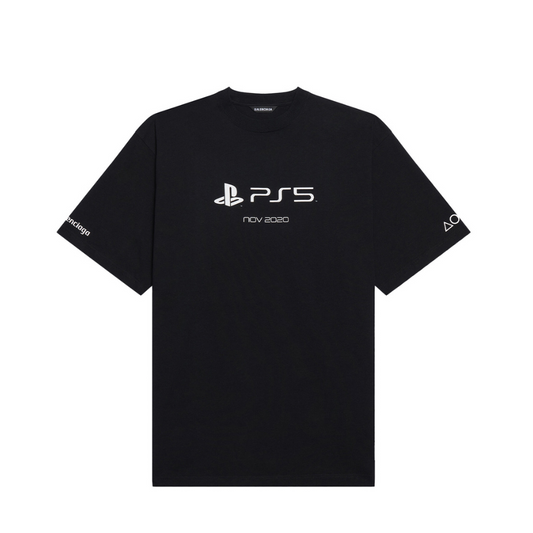 Balenciaga x PlayStation Boxy T-shirt Black