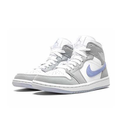 WMNS AIR JORDAN 1 MID "Grey Blue"