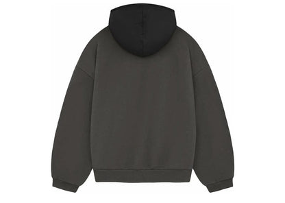 Fear of God Essentials Nylon Fleece Hoodie - "Ink/Jet Black"