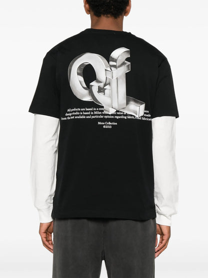 Off-White Arrow-print T-shirt - "Black/White"