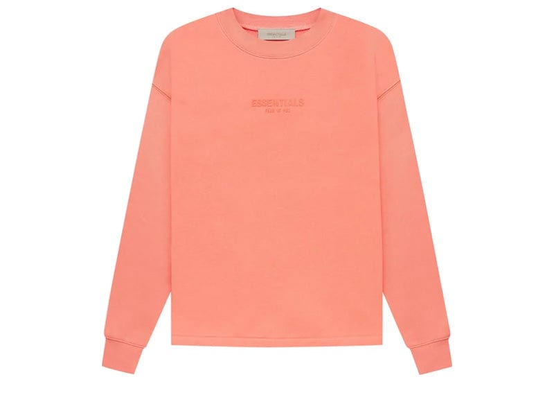 Fear of God Essentials Relaxed Crewneck - "Coral"