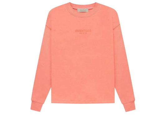 Fear of God Essentials Relaxed Crewneck - "Coral"