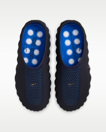 NIKE MIND 001 MEN'S PREGAME MULES “BLACKENED BLUE”