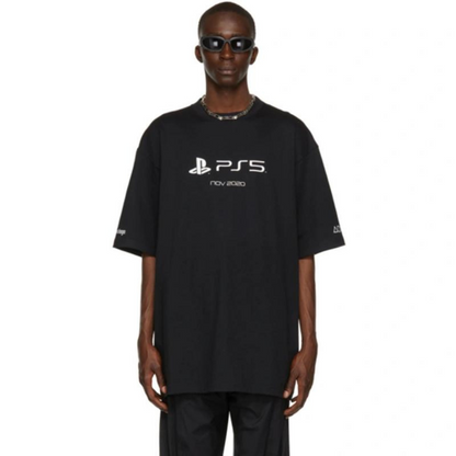 Balenciaga x PlayStation Boxy T-shirt Black