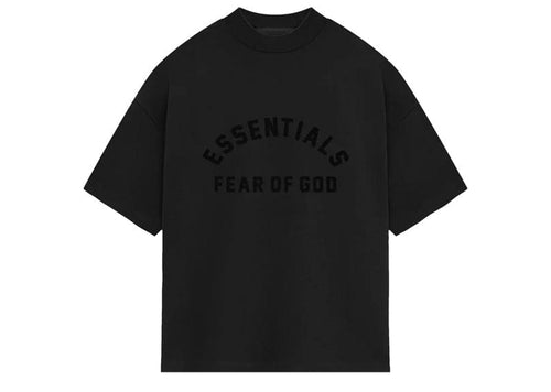 Fear of God Essentials T-shirt - "Jet Black"