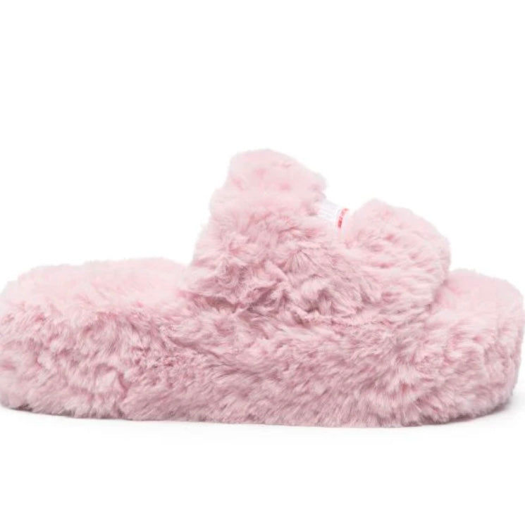 Balenciaga furry platform