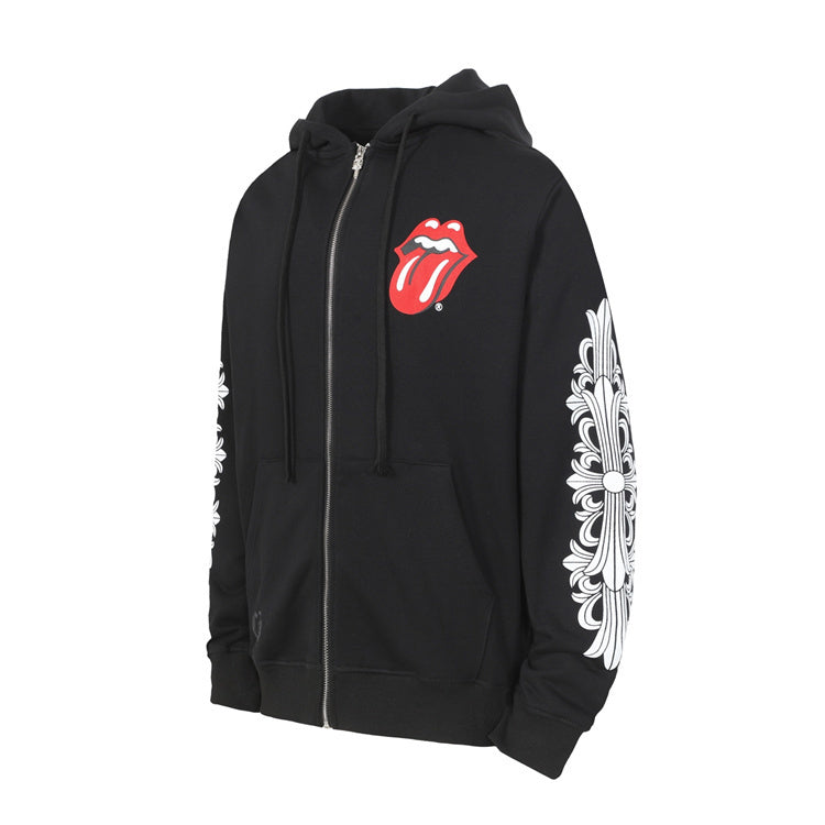 Rolling Stone X Chrome Hearts Zip-Up Hoodie