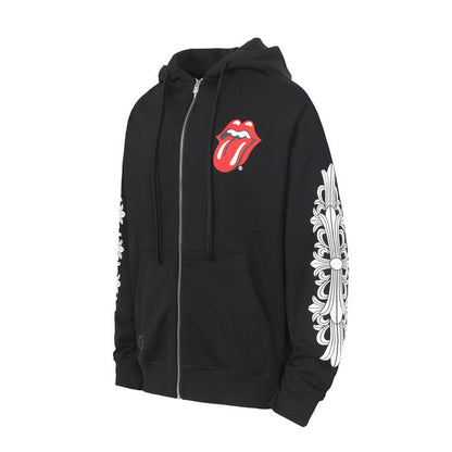 Rolling Stone X Chrome Hearts Zip-Up Hoodie
