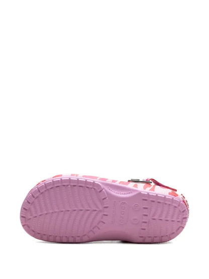 BAPE BLACK *A BATHING APE® x Crocs Classic "Carnation" clogs