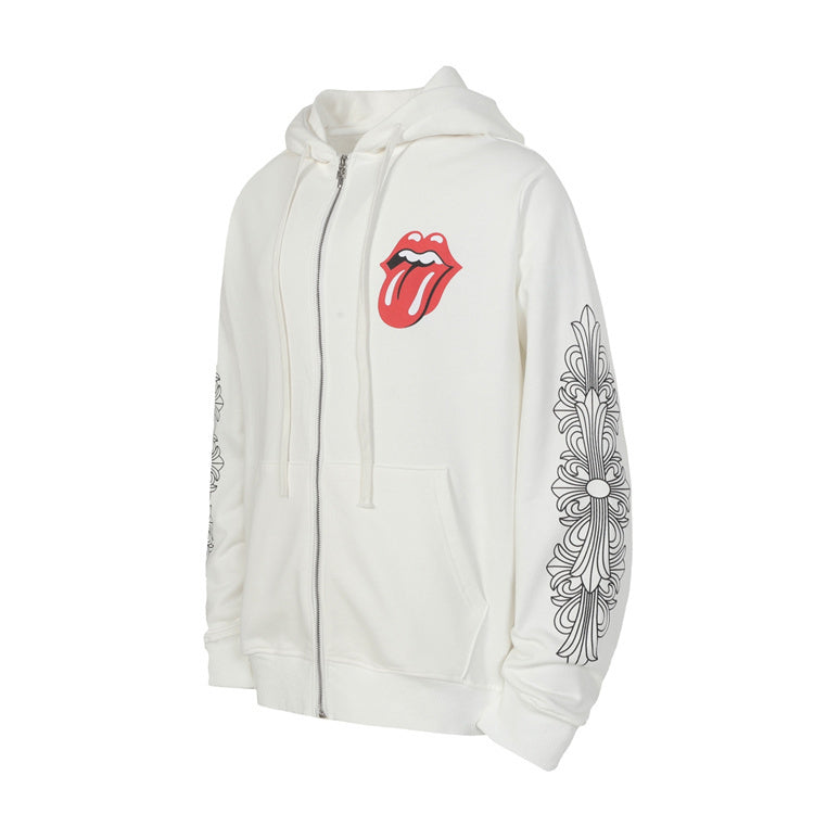 Rolling Stone X Chrome Hearts Zip-Up Hoodie