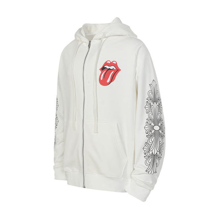 Rolling Stone X Chrome Hearts Zip-Up Hoodie