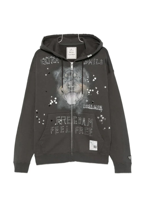 Maison mihara zip up