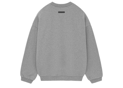 Fear of God Essentials Fleece Crewneck - "Dark Heather"