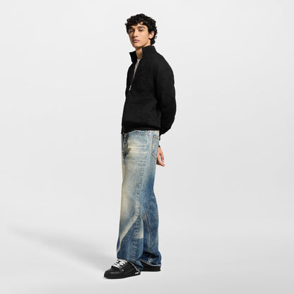 LOUIS VUITTON LV TRAINER WHITE BLACK FULLY BOXED