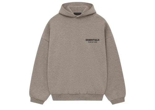 Fear of God Essentials Fleece Hoodie - "Heather Grey"