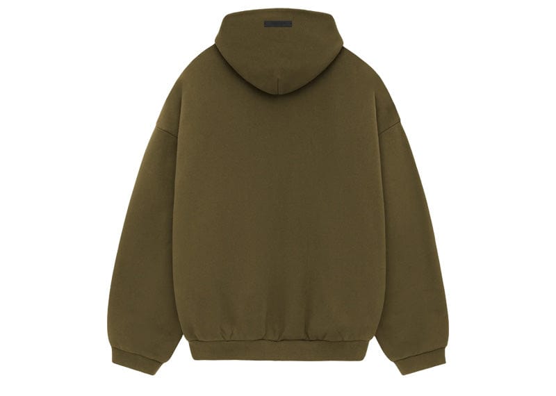 Fear of God Essentials Fleece Hoodie - "Olive"