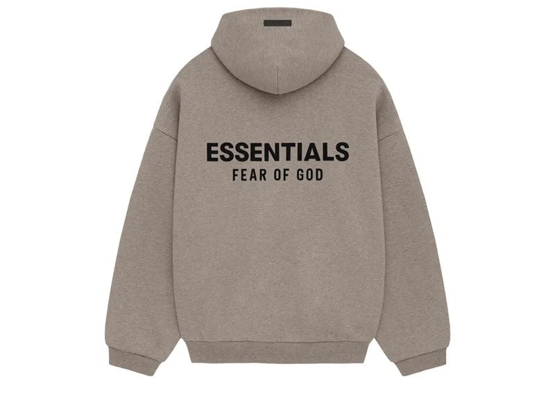 Fear of God Essentials Fleece Hoodie - "Heather Grey"
