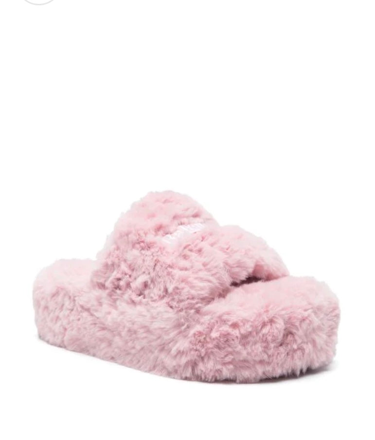 Balenciaga furry platform
