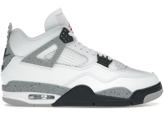 JORDAN 4 WHITE RETRO CEMENT
