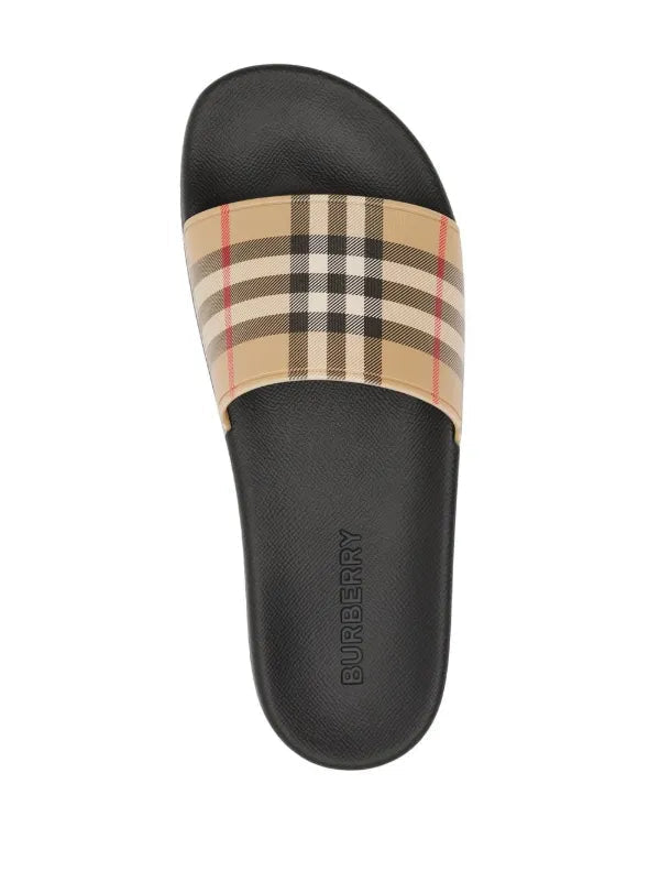 BURBERRY VINTAGE CHECK SLIDES
