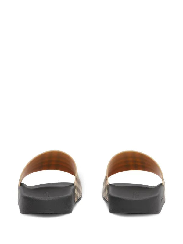 BURBERRY VINTAGE CHECK SLIDES