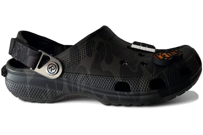 BAPE BLACK *A BATHING APE® x Crocs Classic "Chai" clogs