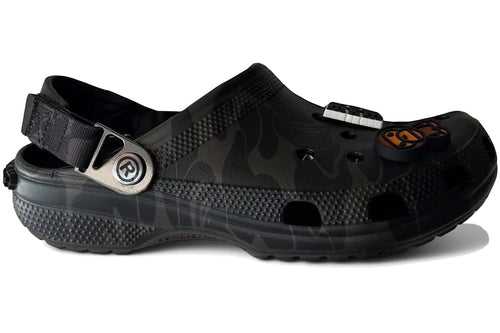 BAPE BLACK *A BATHING APE® x Crocs Classic "Chai" clogs