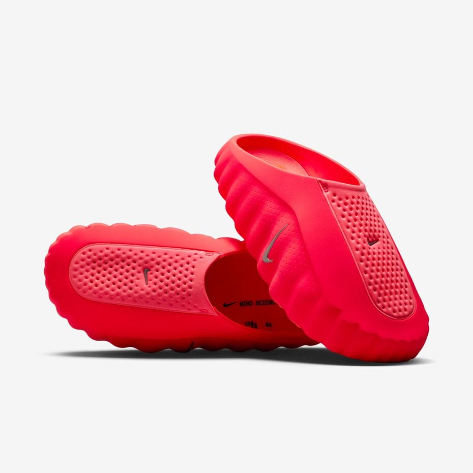 NIKE MIND 001 MEN'S PREGAME MULES “SOLAR RED”