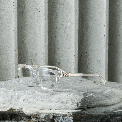 Chrome Hearts Cox Ucker Transparent + Black Eye Frames