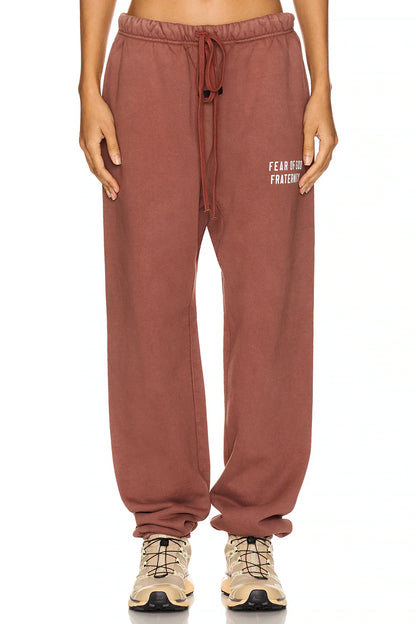 Fear of God Essentials Sweatpant - "Crimson"