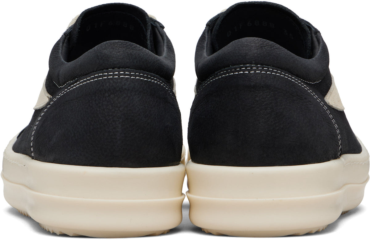 RICK OWENS Black Temple Vintage Sneakers
