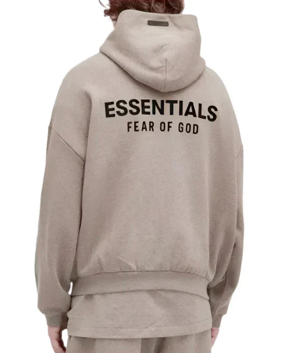 Fear of God Essentials Fleece Hoodie - "Heather Grey"