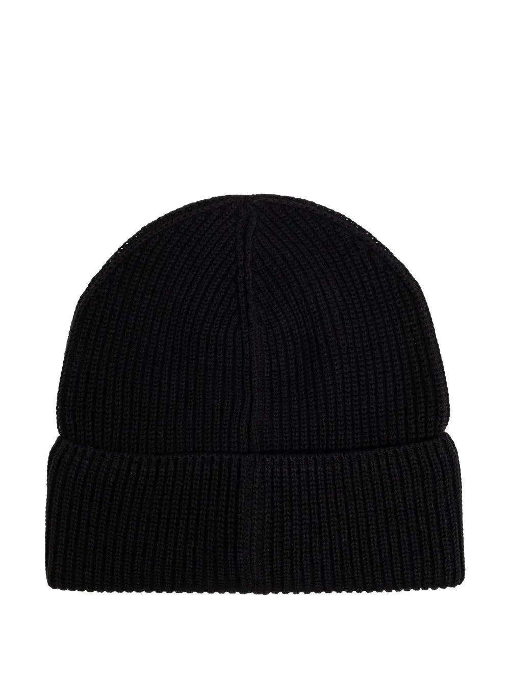 Moncler Logo Patch Ribbed Beanie