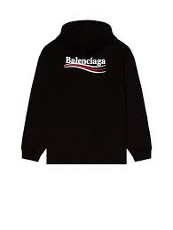 Black Balenciaga Hoodie